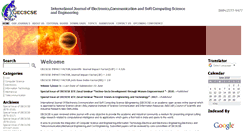Desktop Screenshot of ijecscse.org